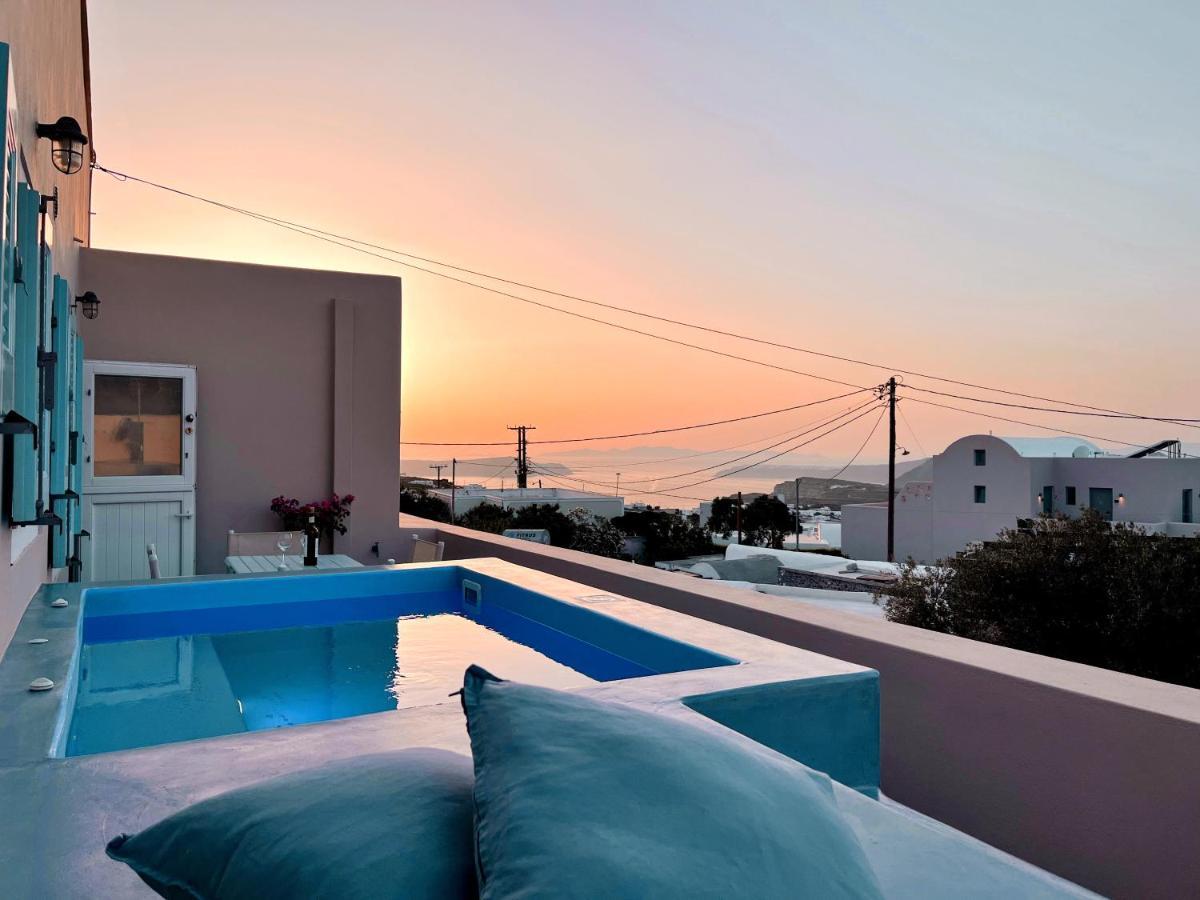 Villa Flora'S House & Cave Winery Pyrgos Kallistis Exterior foto