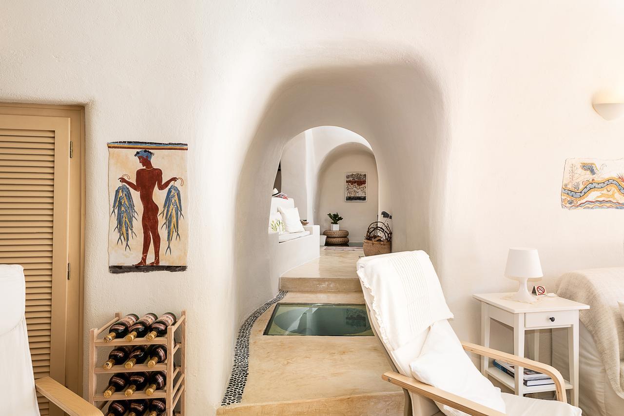 Villa Flora'S House & Cave Winery Pyrgos Kallistis Exterior foto