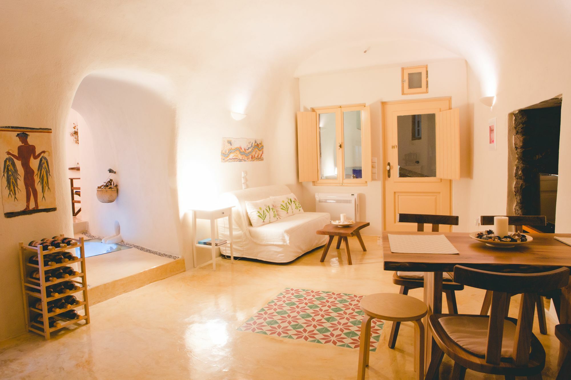 Villa Flora'S House & Cave Winery Pyrgos Kallistis Exterior foto